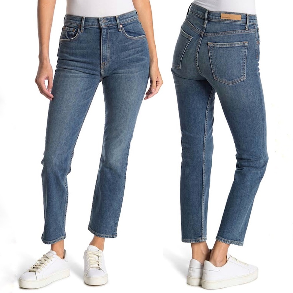 GRLFRND Reed Straight Leg Jeans in Rule the World Size 26